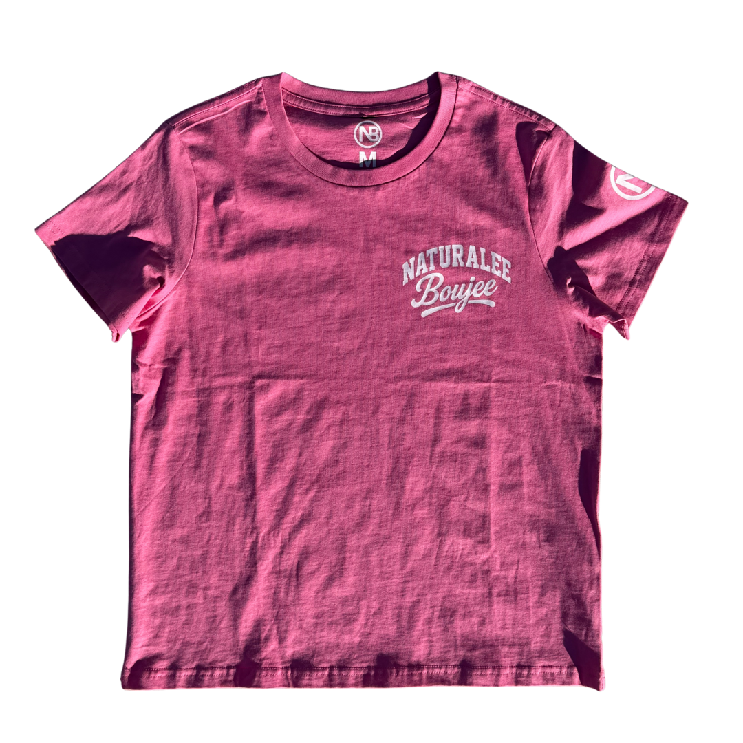 Luxe Signature T-Shirt (Pink)